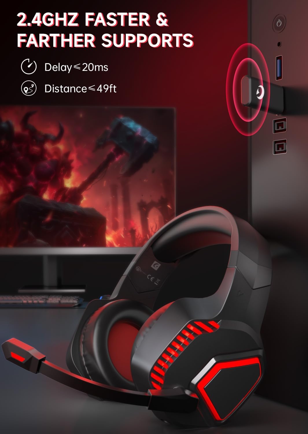 Wireless Gaming Headsets - Image 2